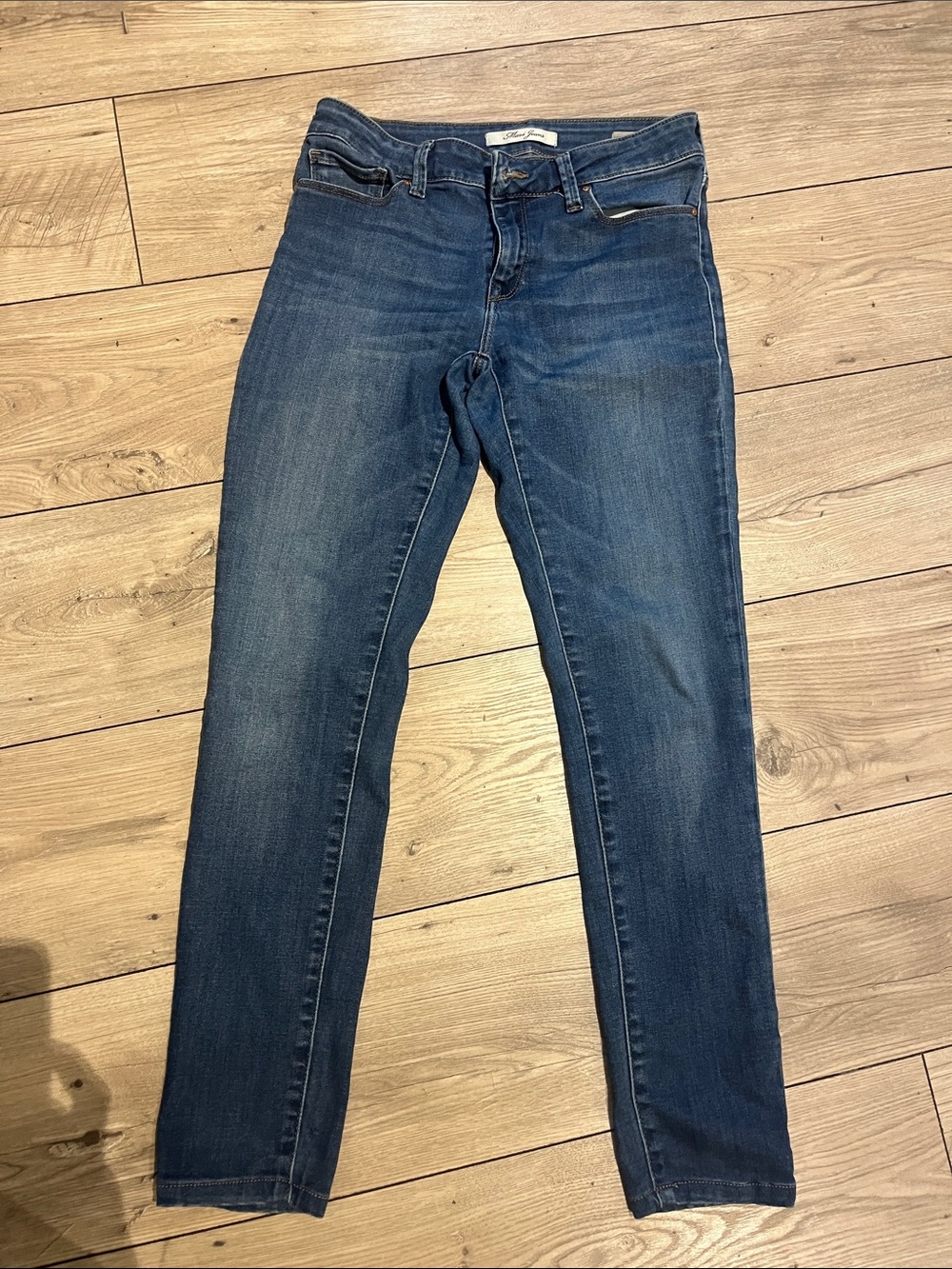 Mavi Women's Skinny Jeans in Deep Indigo Wash 28x32